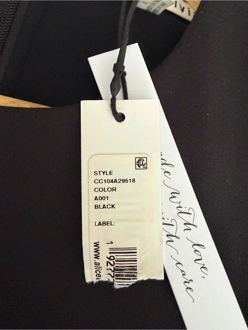 Alice + Olivia NWT Black Cutout Midi Sheath Dress